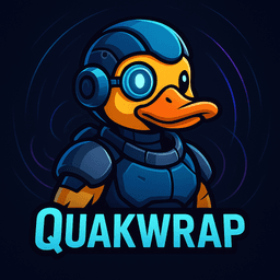 QuakWrap Duck Mascot